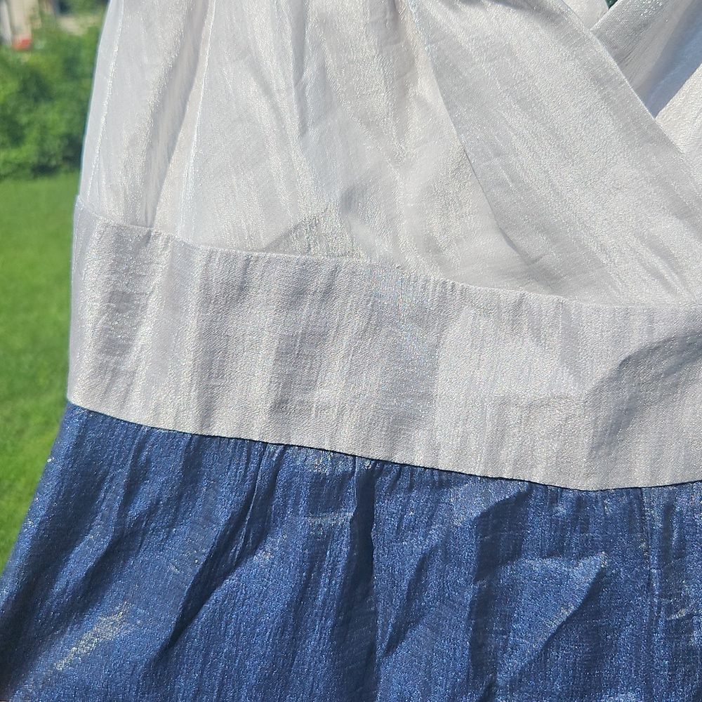 Adrianna Papell NWT Tricolor dress - Size 12 - Picture 6 of 9